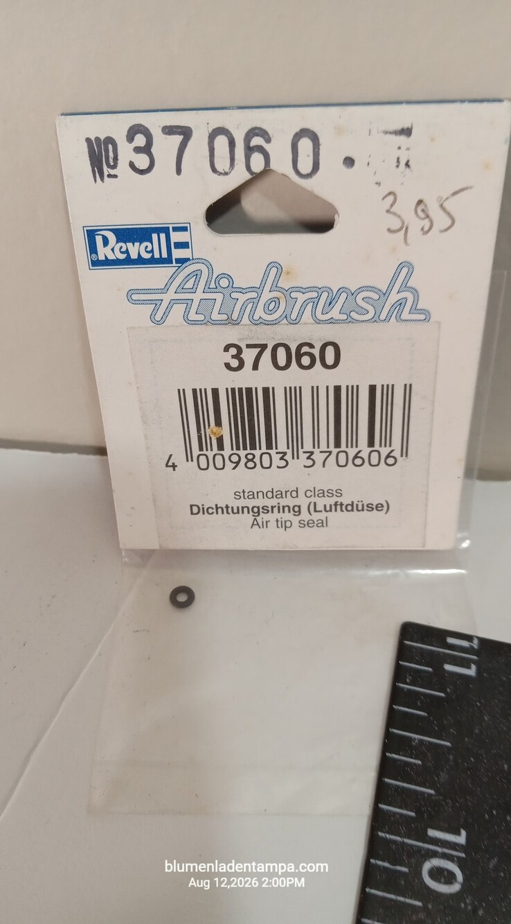 Revell Airbrush 37060 Air Tip Seal Standard Class Replacement Part New
